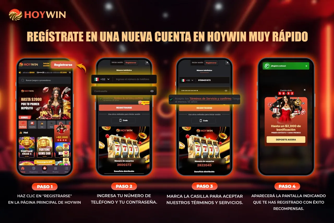 Pasos para depositar en Hoywin